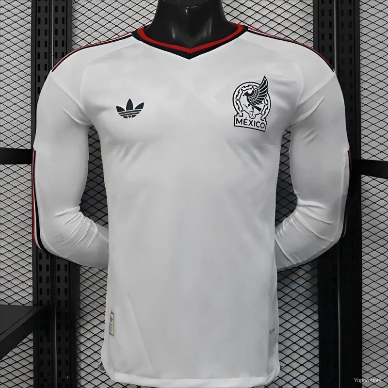 México 2026 VISITANTE MANGA LARGA VERSION JUGADOR